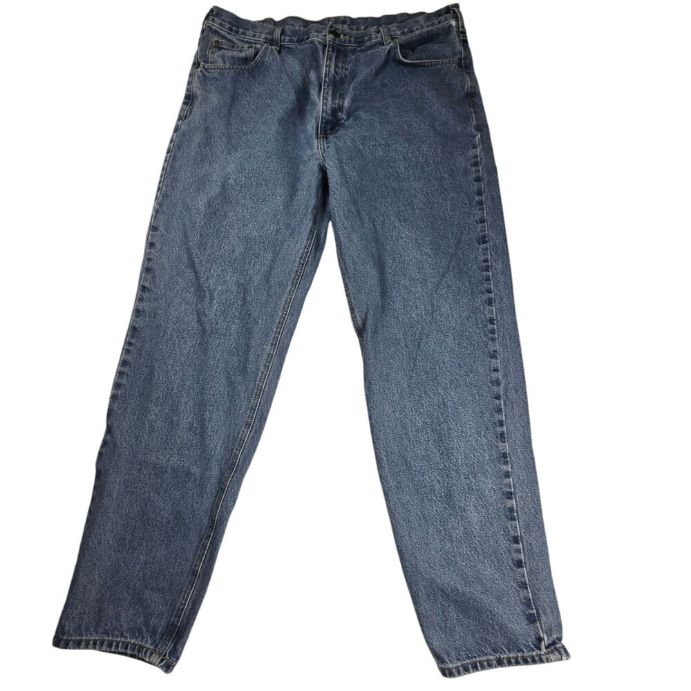 CARHARTT Relaxed Fit‎ Denim Blue Jeans Men's Size 42x36 (40x34) B17-DST